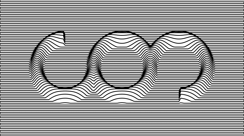 topographic form animated
